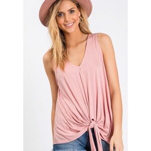 Gorgeous Front Tie Tank Top!